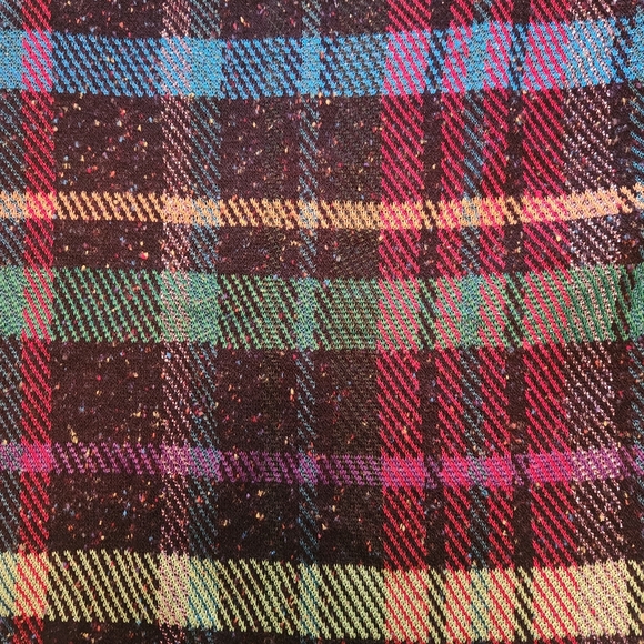 Vibrant Plaid Pencil Mini Skirt: Anthropologie - Cecilia Prado - Picture 11 of 11